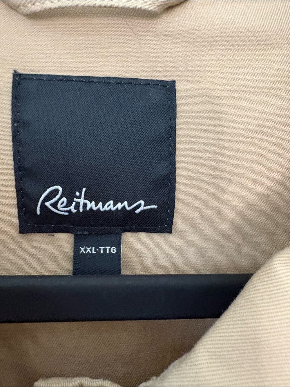Reitmans Tan Utility Button-Up Jacket - Picture 3 of 6